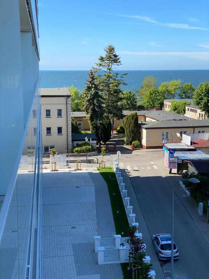 Balticus Apartament 2 Pokoje, 5-Pietro, Klimatyzacja, Widok Na Morze, Duzy Balkon, Garaz, Internet Lägenhet Miedzyzdroje Exteriör bild